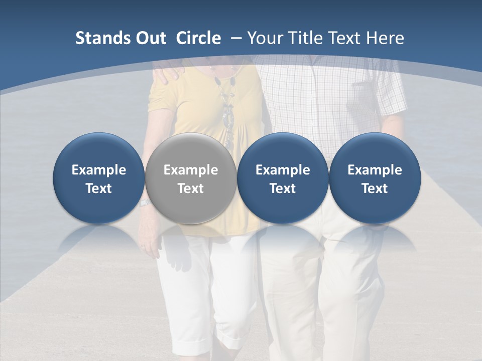 Loving Oneness Affection PowerPoint Template