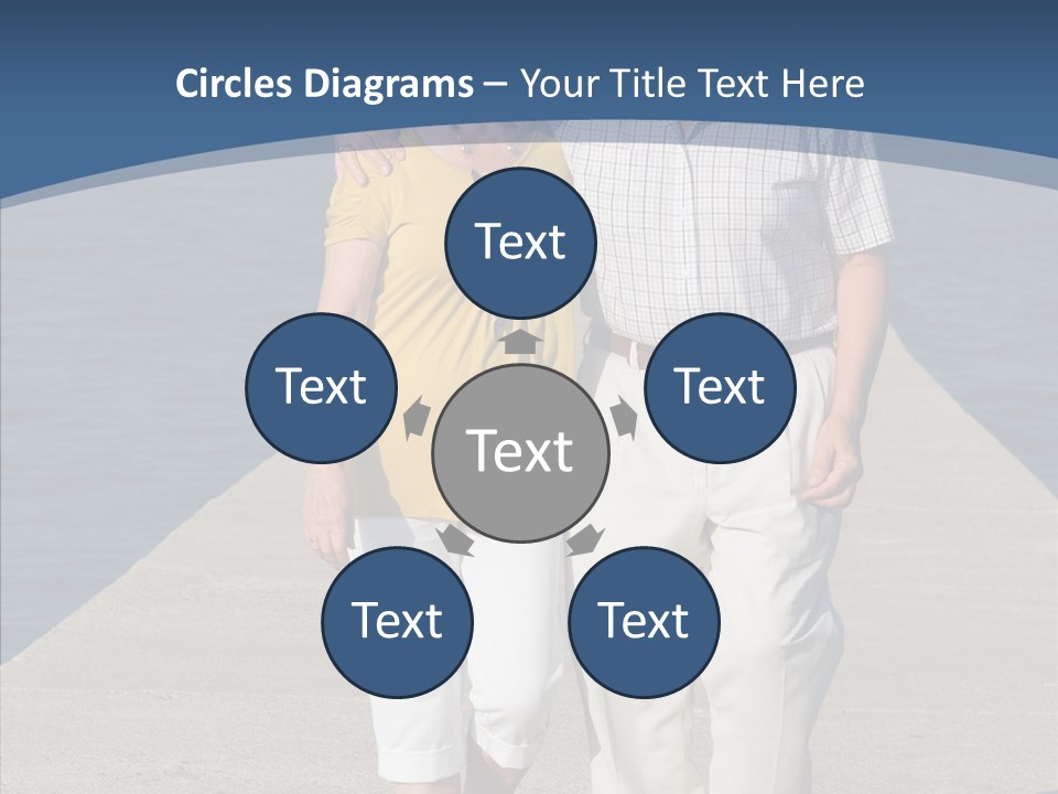 Loving Oneness Affection PowerPoint Template