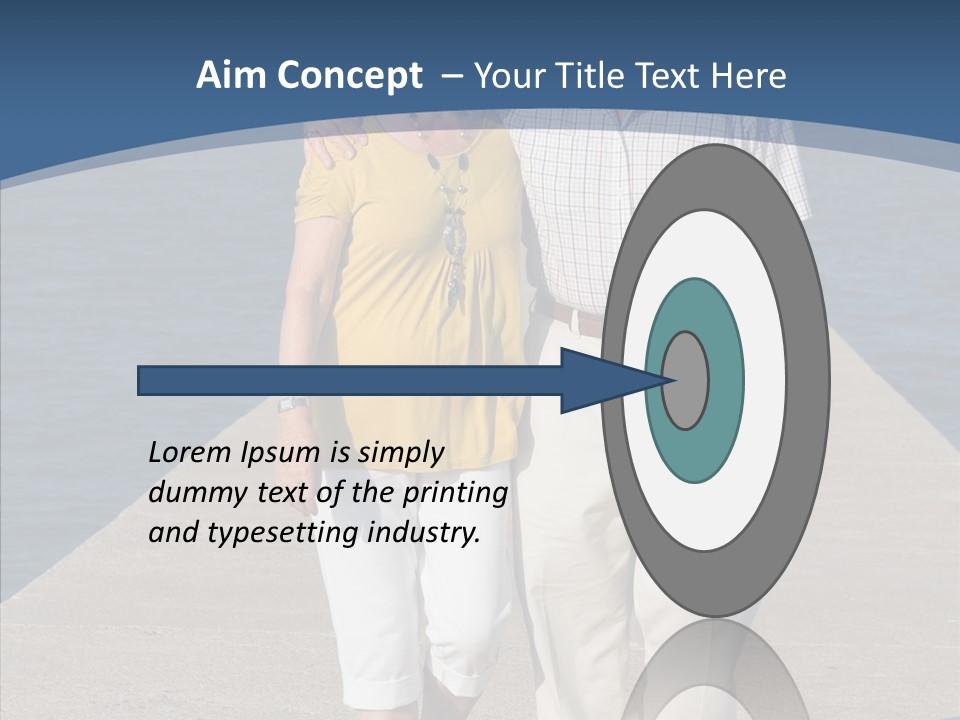 Loving Oneness Affection PowerPoint Template