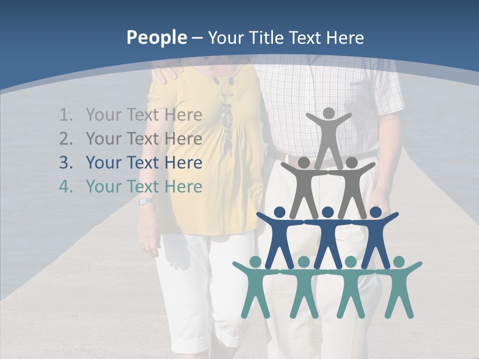 Loving Oneness Affection PowerPoint Template