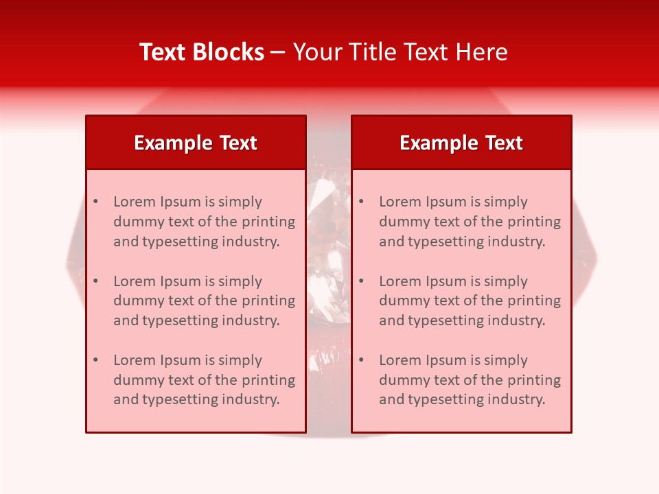 Mouth Precious Beauty PowerPoint Template