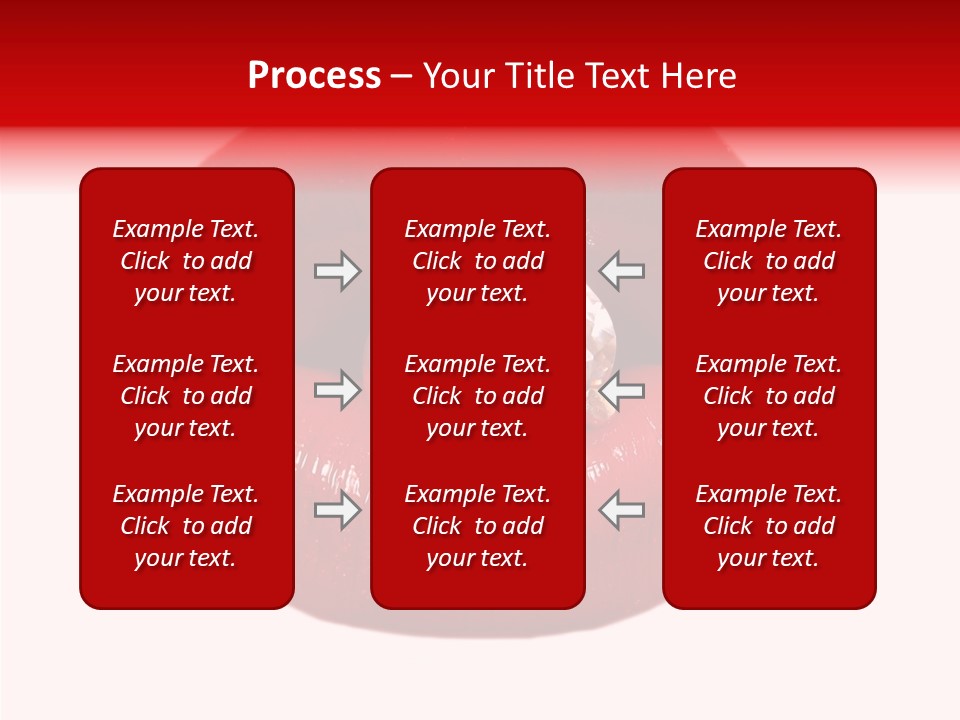 Mouth Precious Beauty PowerPoint Template