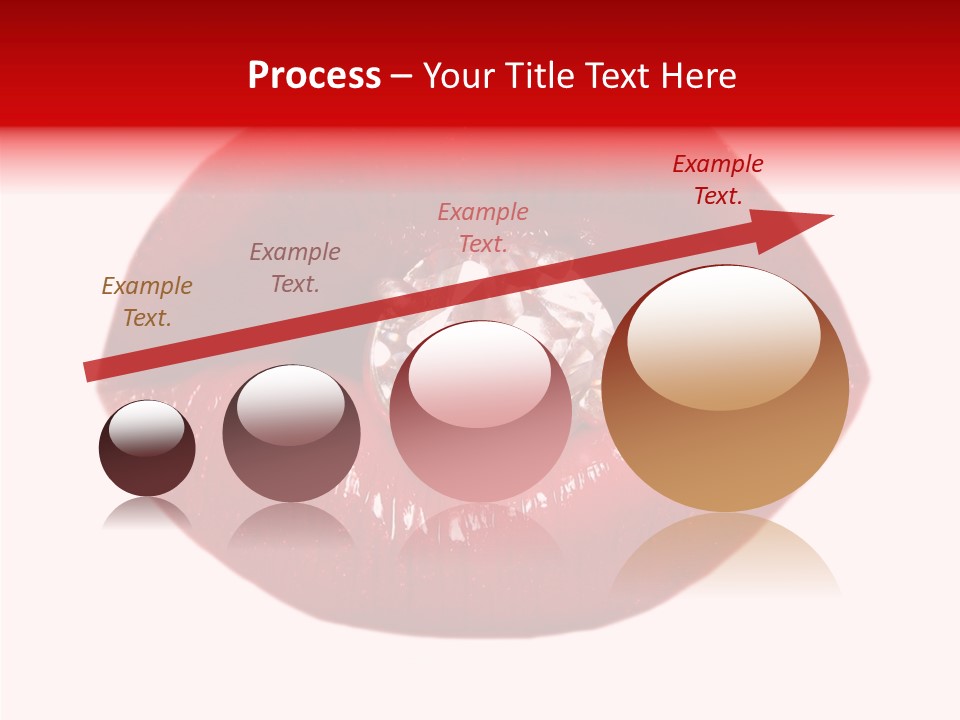 Mouth Precious Beauty PowerPoint Template