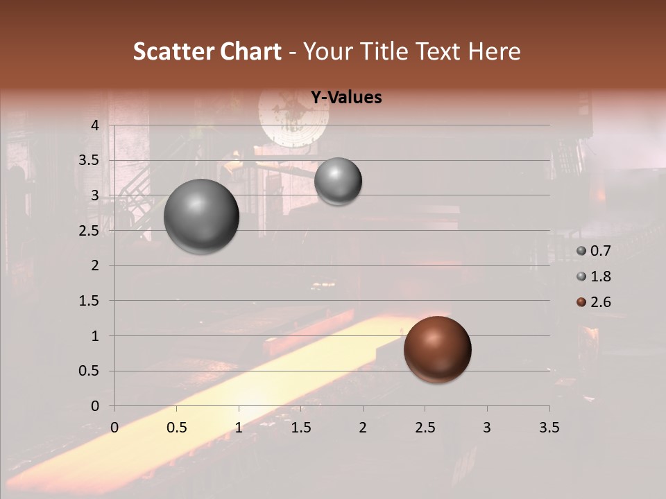 Red Action Fire PowerPoint Template