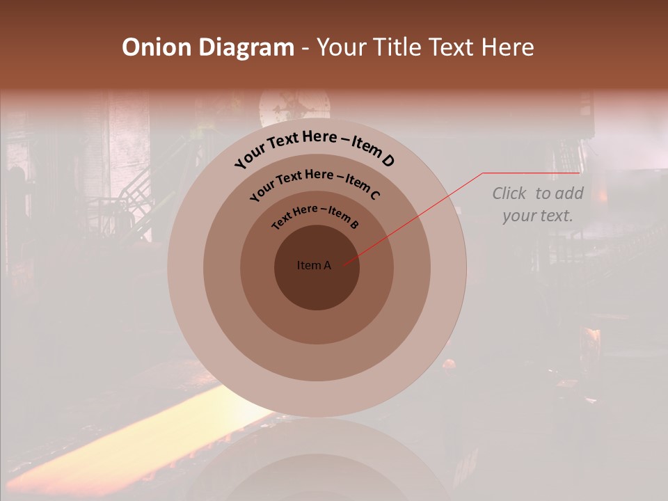 Red Action Fire PowerPoint Template