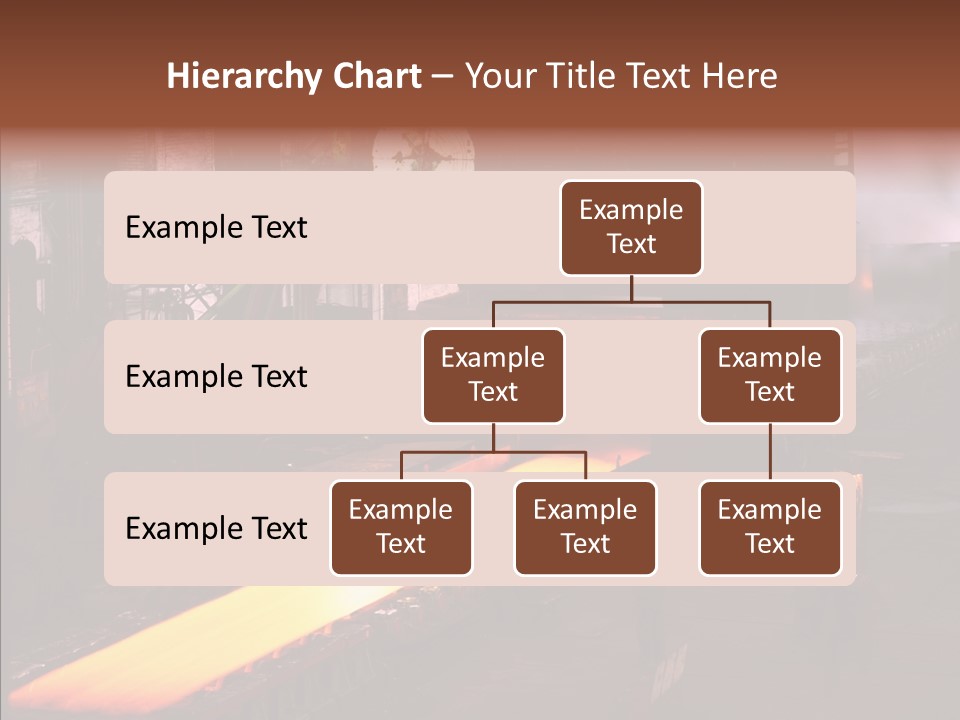 Red Action Fire PowerPoint Template