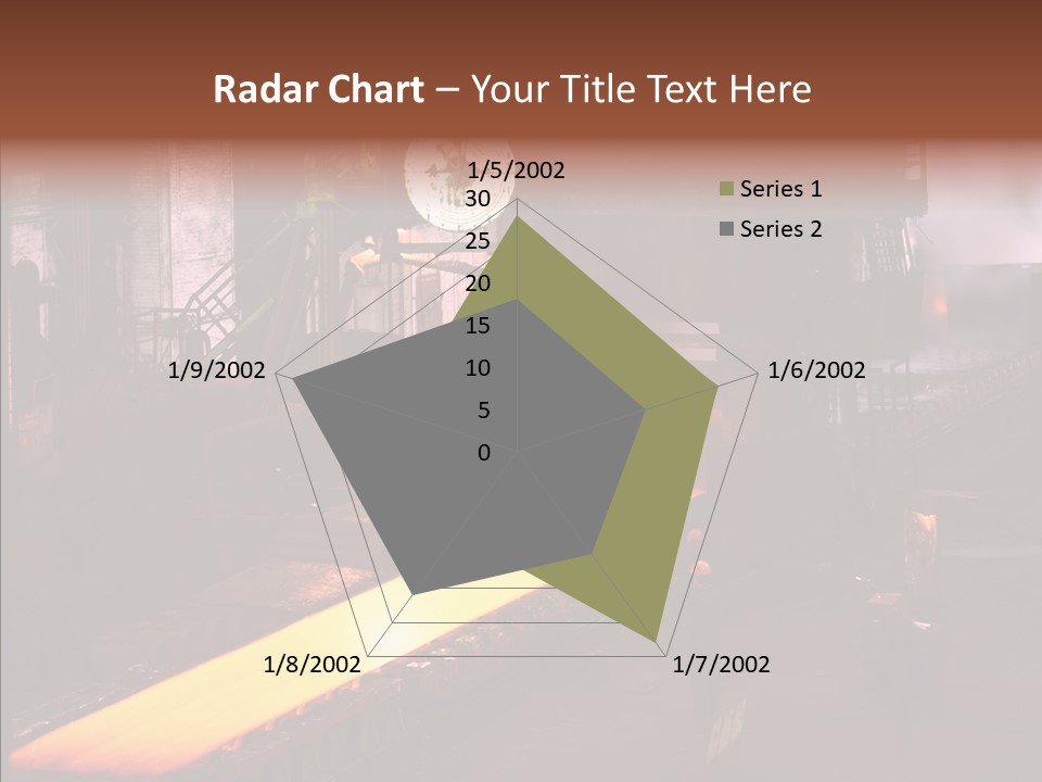 Red Action Fire PowerPoint Template