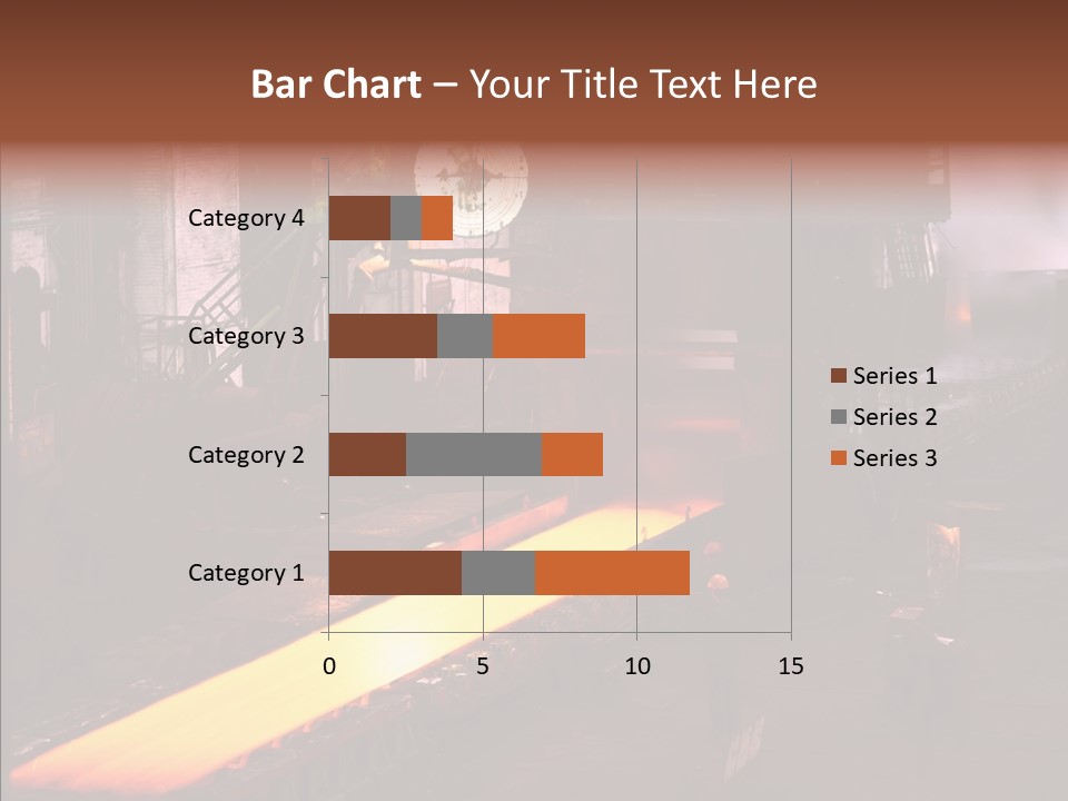 Red Action Fire PowerPoint Template