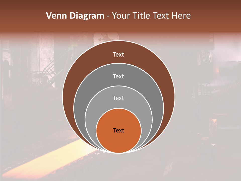 Red Action Fire PowerPoint Template