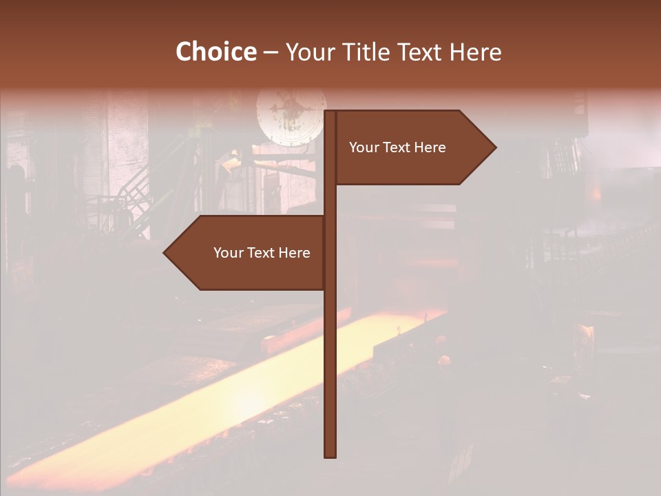 Red Action Fire PowerPoint Template