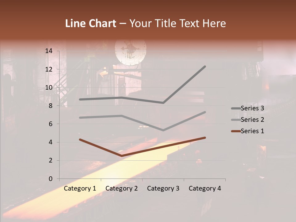 Red Action Fire PowerPoint Template