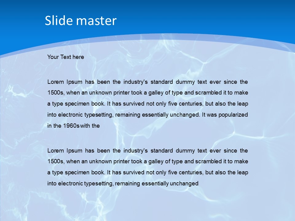 Illuminated Wave Backgrounds PowerPoint Template