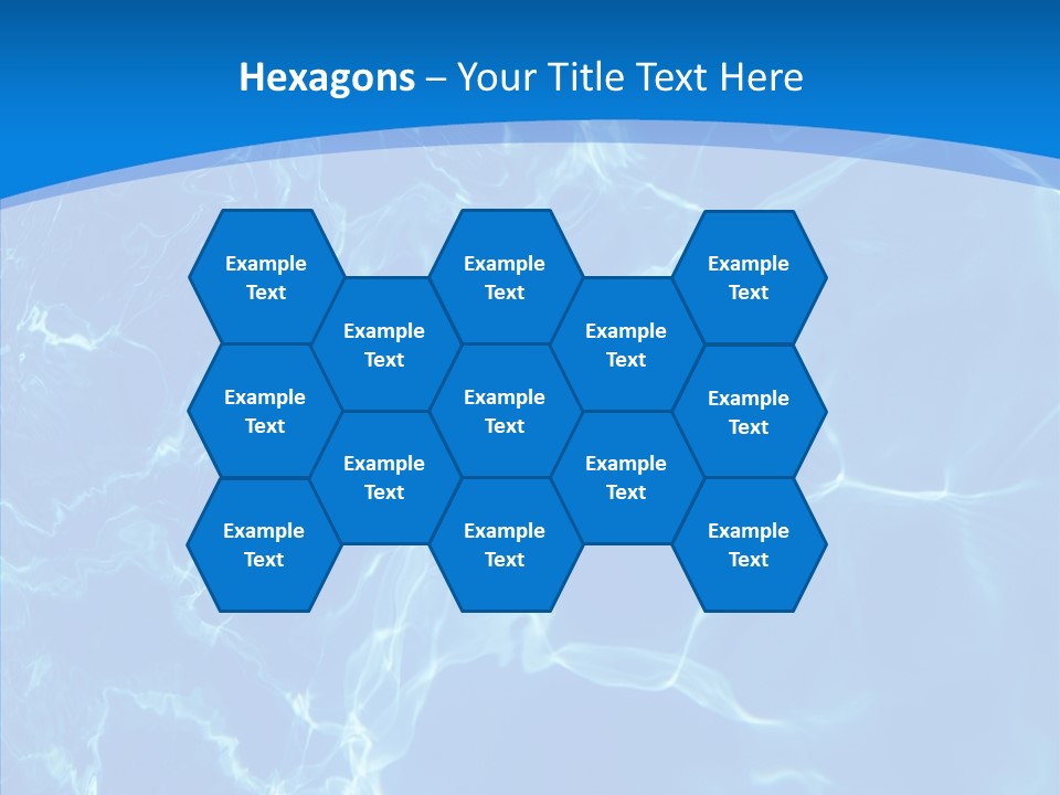 Illuminated Wave Backgrounds PowerPoint Template