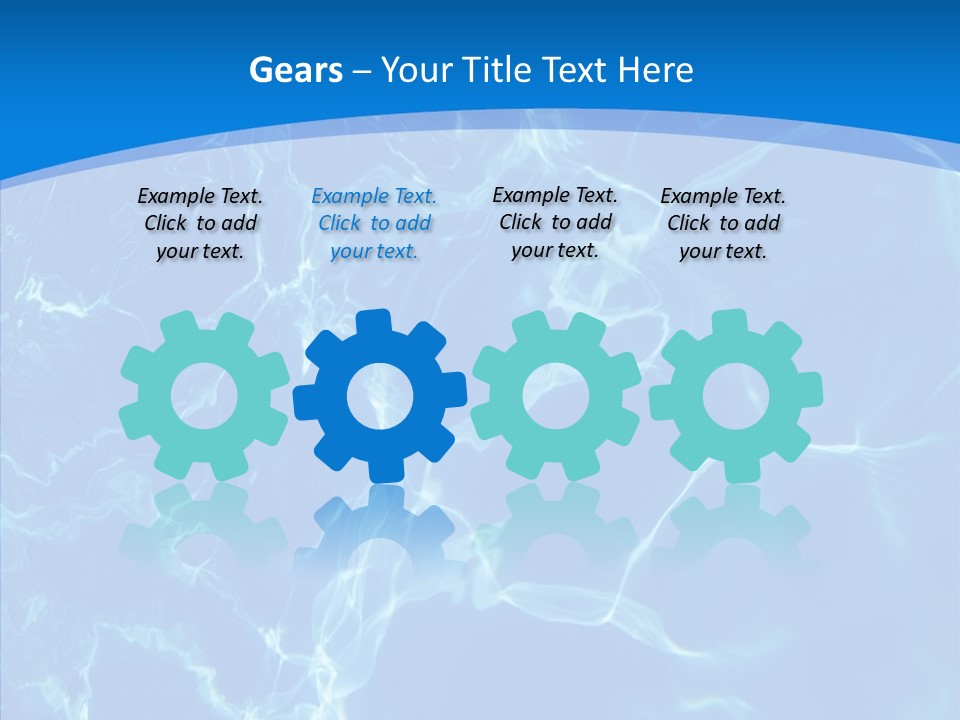 Illuminated Wave Backgrounds PowerPoint Template