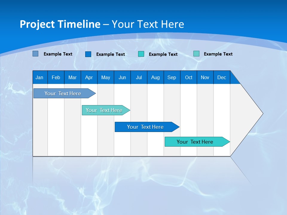 Illuminated Wave Backgrounds PowerPoint Template