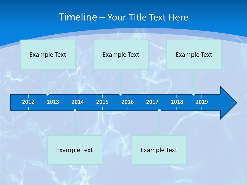 Illuminated Wave Backgrounds PowerPoint Template