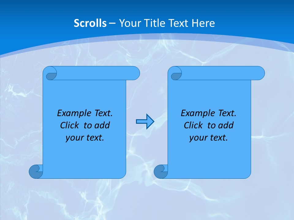 Illuminated Wave Backgrounds PowerPoint Template