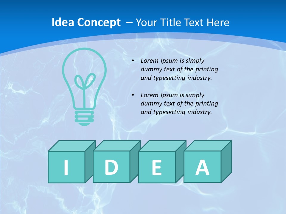 Illuminated Wave Backgrounds PowerPoint Template