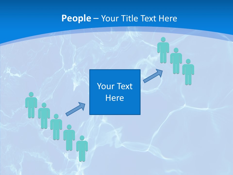 Illuminated Wave Backgrounds PowerPoint Template