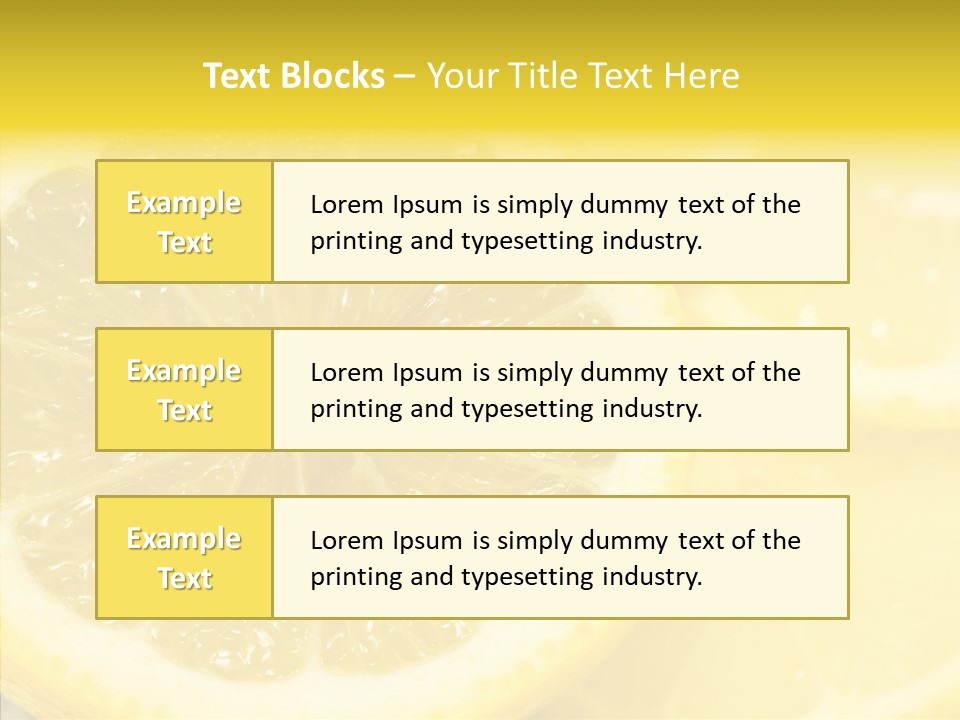 Vitamin Health Whole PowerPoint Template