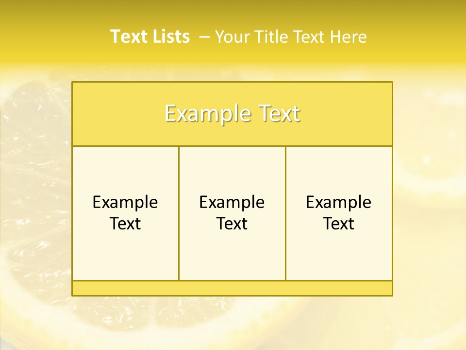 Vitamin Health Whole PowerPoint Template