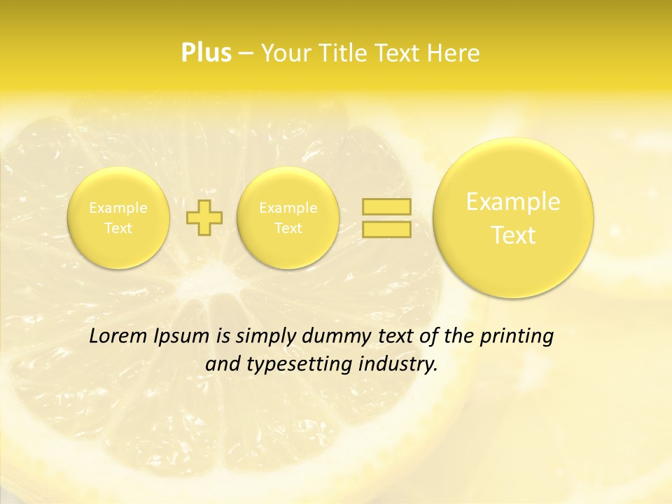 Vitamin Health Whole PowerPoint Template
