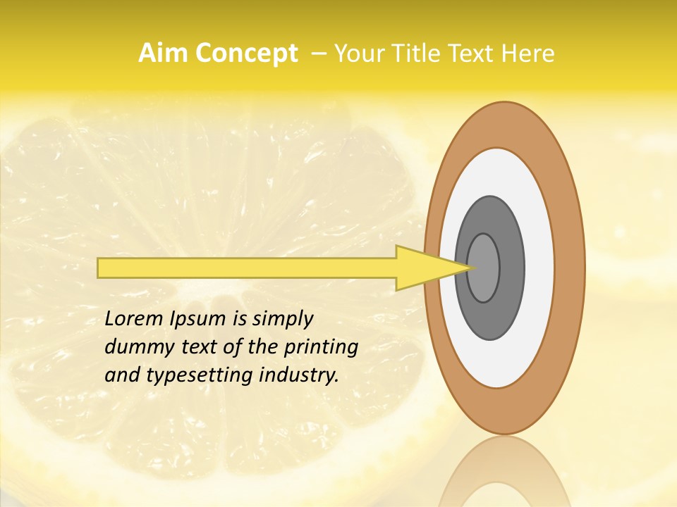 Vitamin Health Whole PowerPoint Template