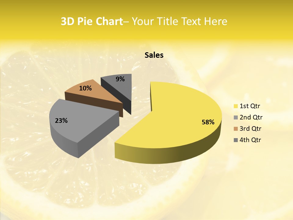 Vitamin Health Whole PowerPoint Template