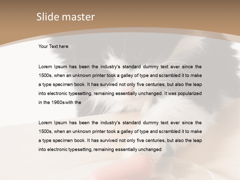 Wool Fur Mammal PowerPoint Template