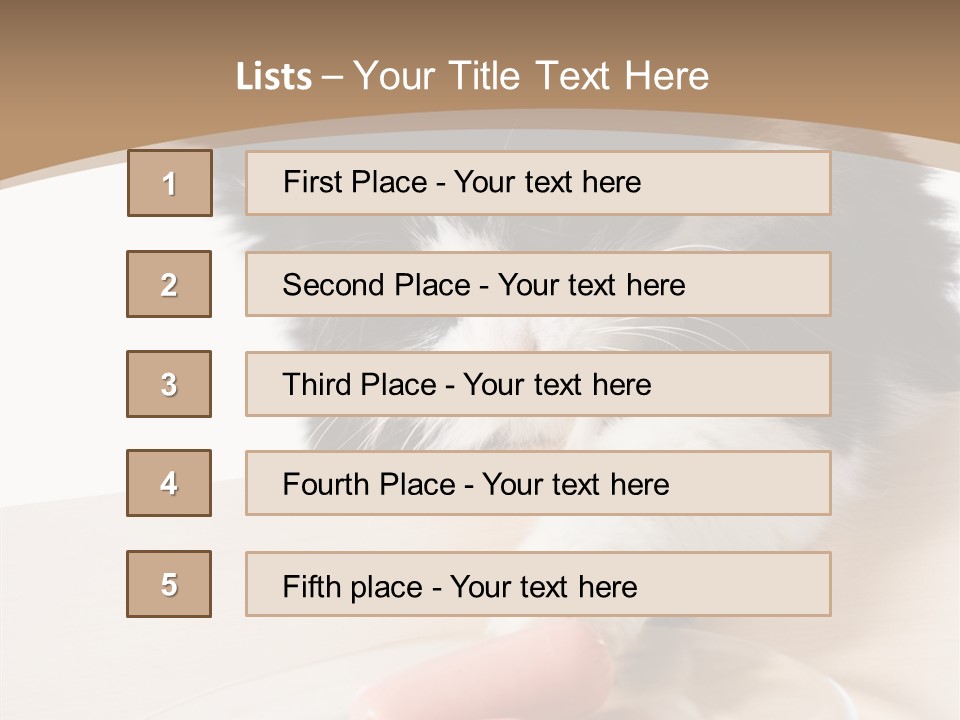 Wool Fur Mammal PowerPoint Template