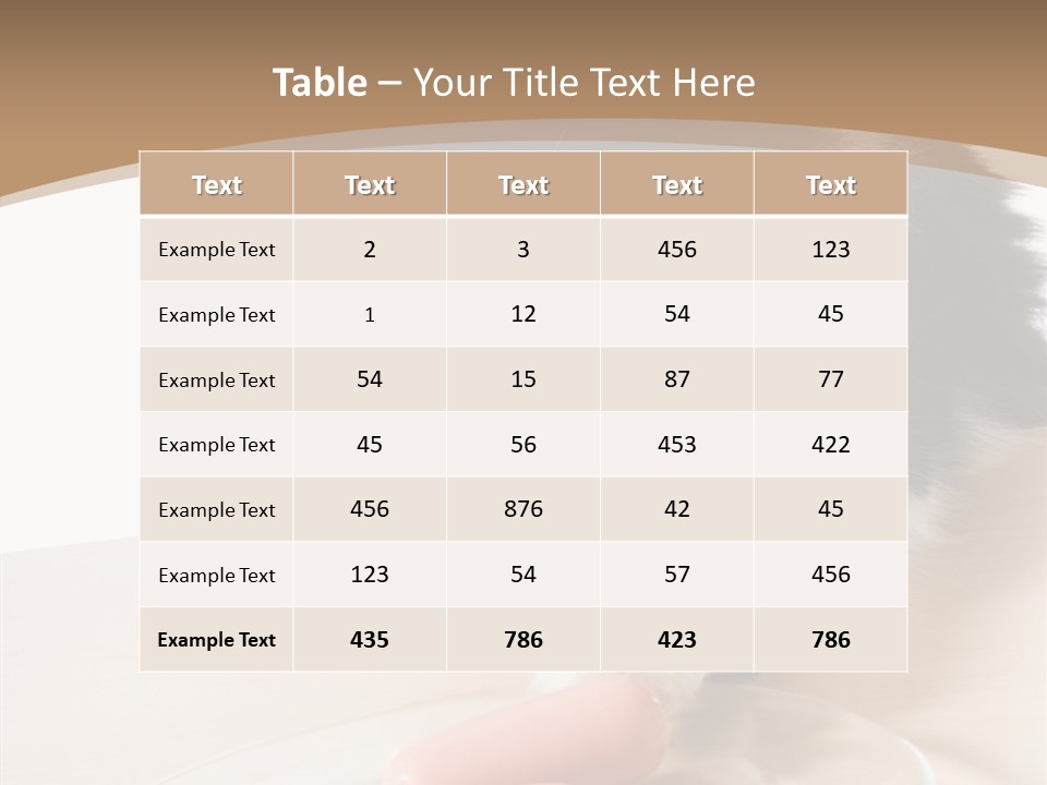 Wool Fur Mammal PowerPoint Template