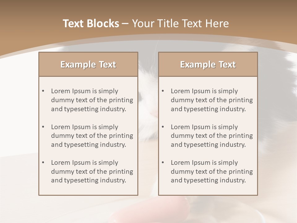 Wool Fur Mammal PowerPoint Template