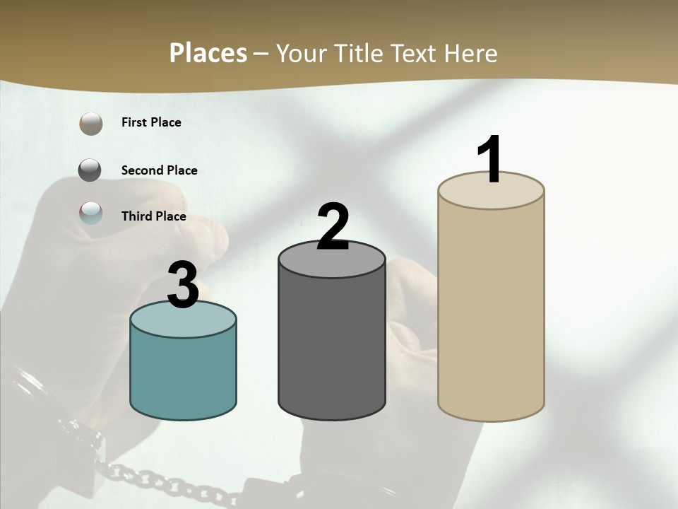 Per On Conference Table PowerPoint Template