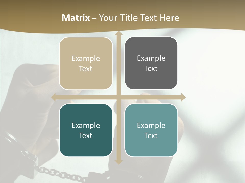 Per On Conference Table PowerPoint Template
