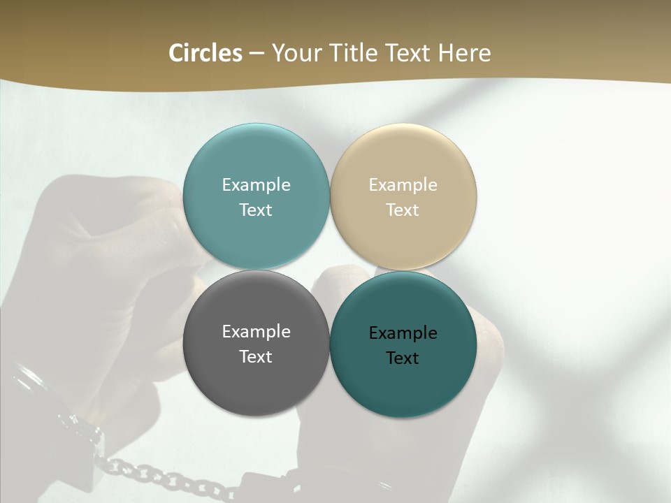 Per On Conference Table PowerPoint Template