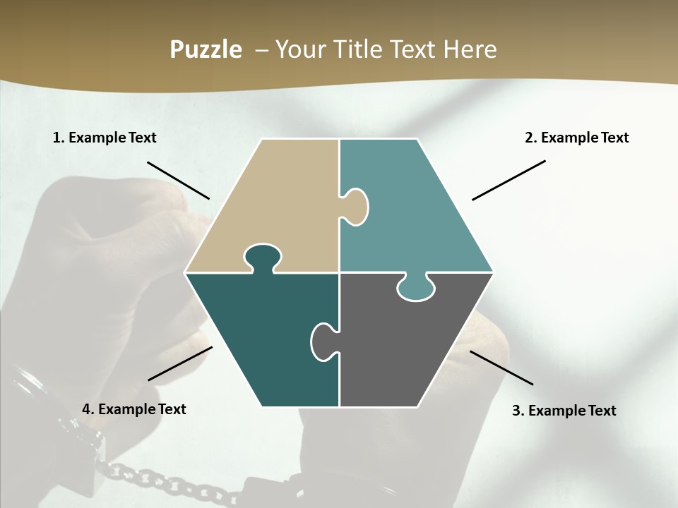 Per On Conference Table PowerPoint Template