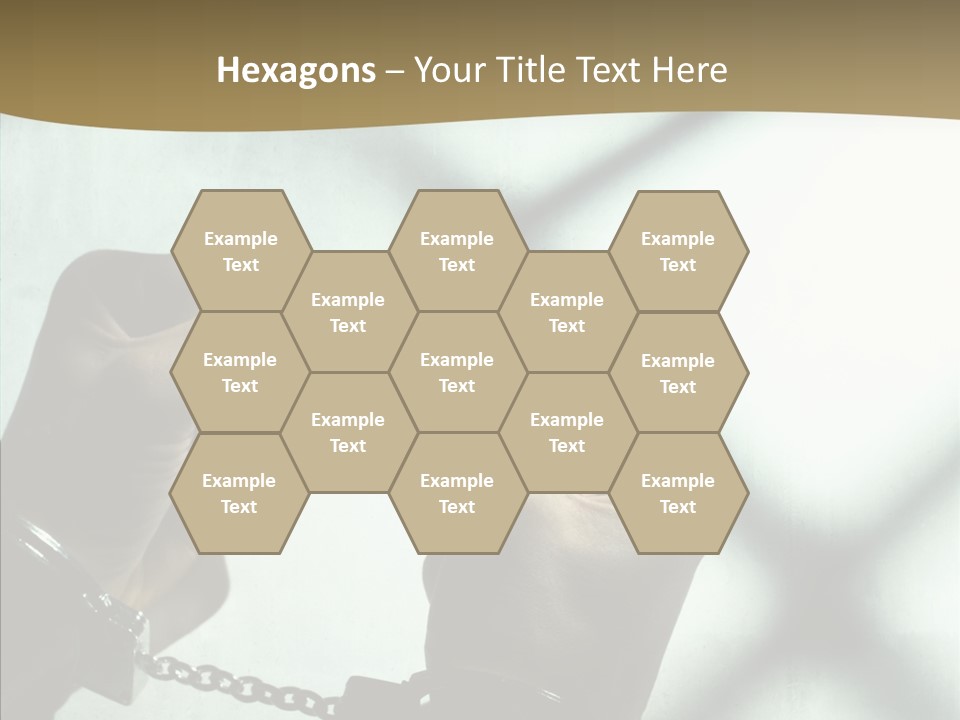 Per On Conference Table PowerPoint Template