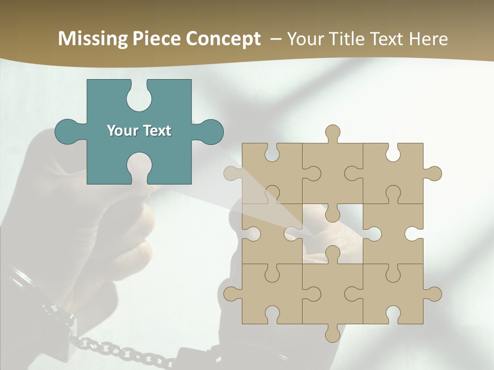 Per On Conference Table PowerPoint Template