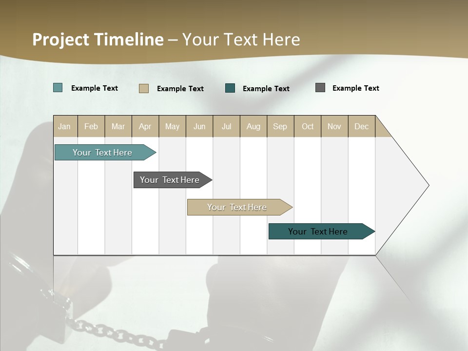 Per On Conference Table PowerPoint Template
