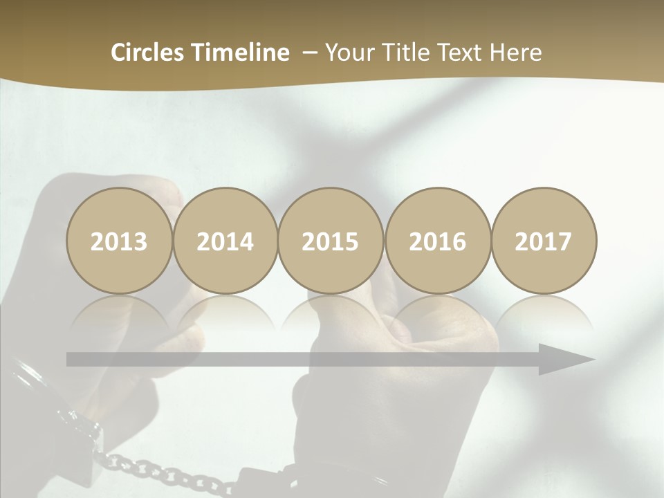 Per On Conference Table PowerPoint Template