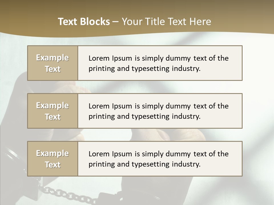 Per On Conference Table PowerPoint Template