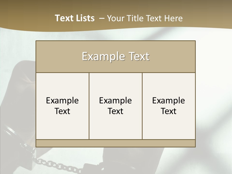 Per On Conference Table PowerPoint Template