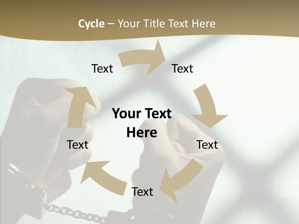 Per On Conference Table PowerPoint Template