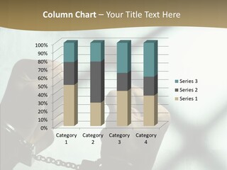 Per On Conference Table PowerPoint Template