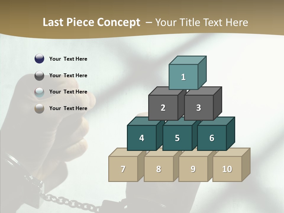 Per On Conference Table PowerPoint Template