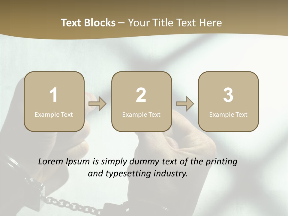 Per On Conference Table PowerPoint Template
