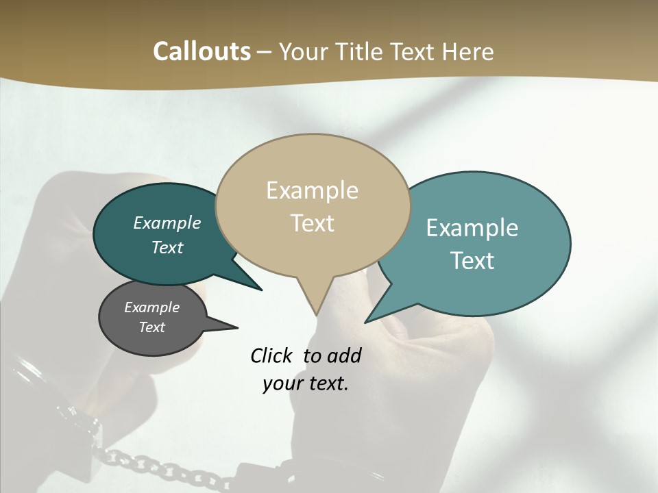 Per On Conference Table PowerPoint Template