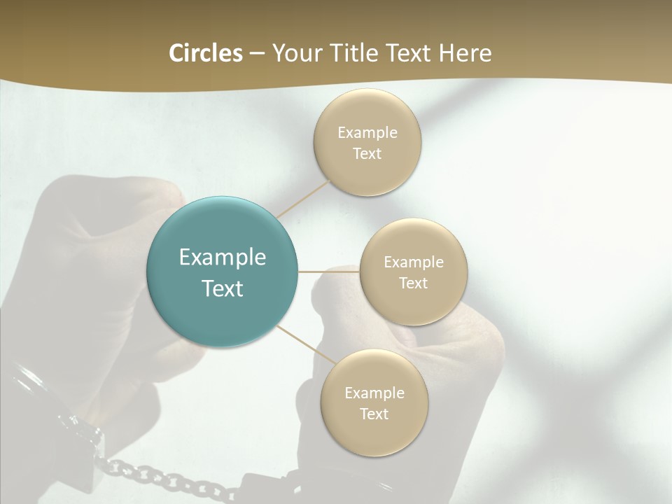 Per On Conference Table PowerPoint Template
