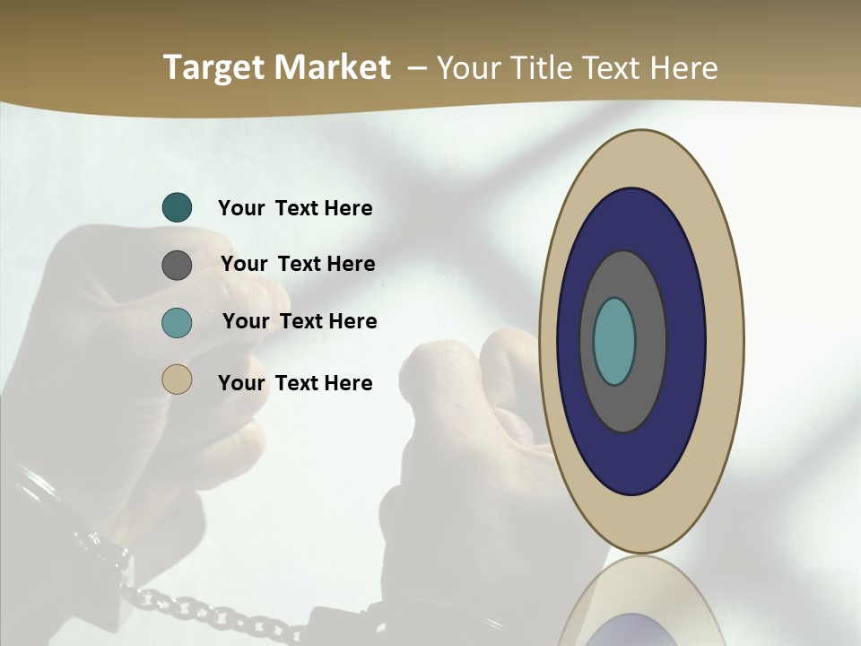 Per On Conference Table PowerPoint Template