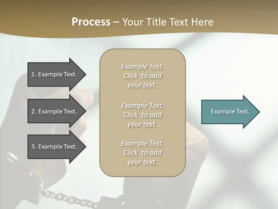 Per On Conference Table PowerPoint Template